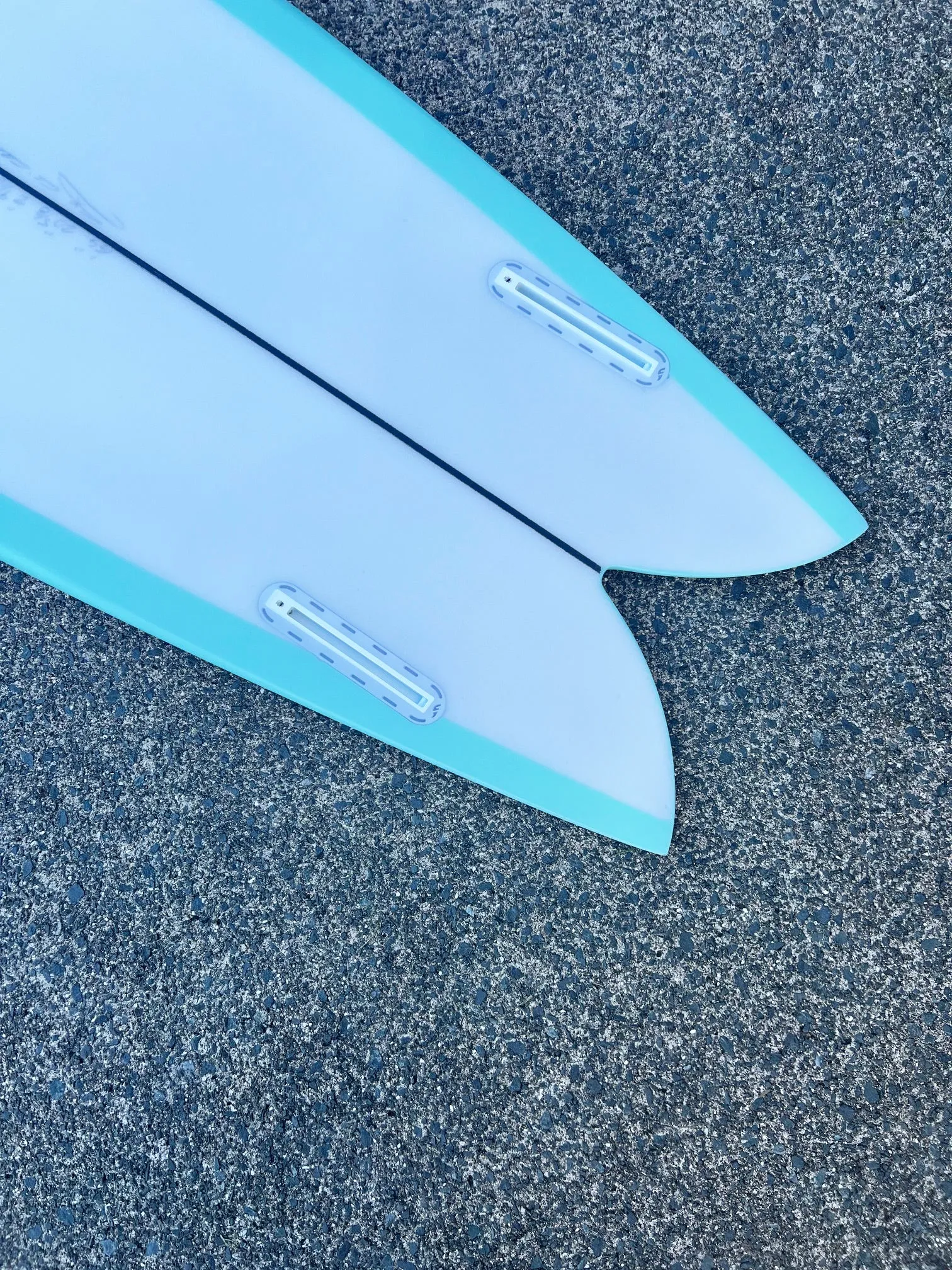 CHRISTENSON LONG PHISH 2.0 MINT GREEN 6'4 SURFBOARD