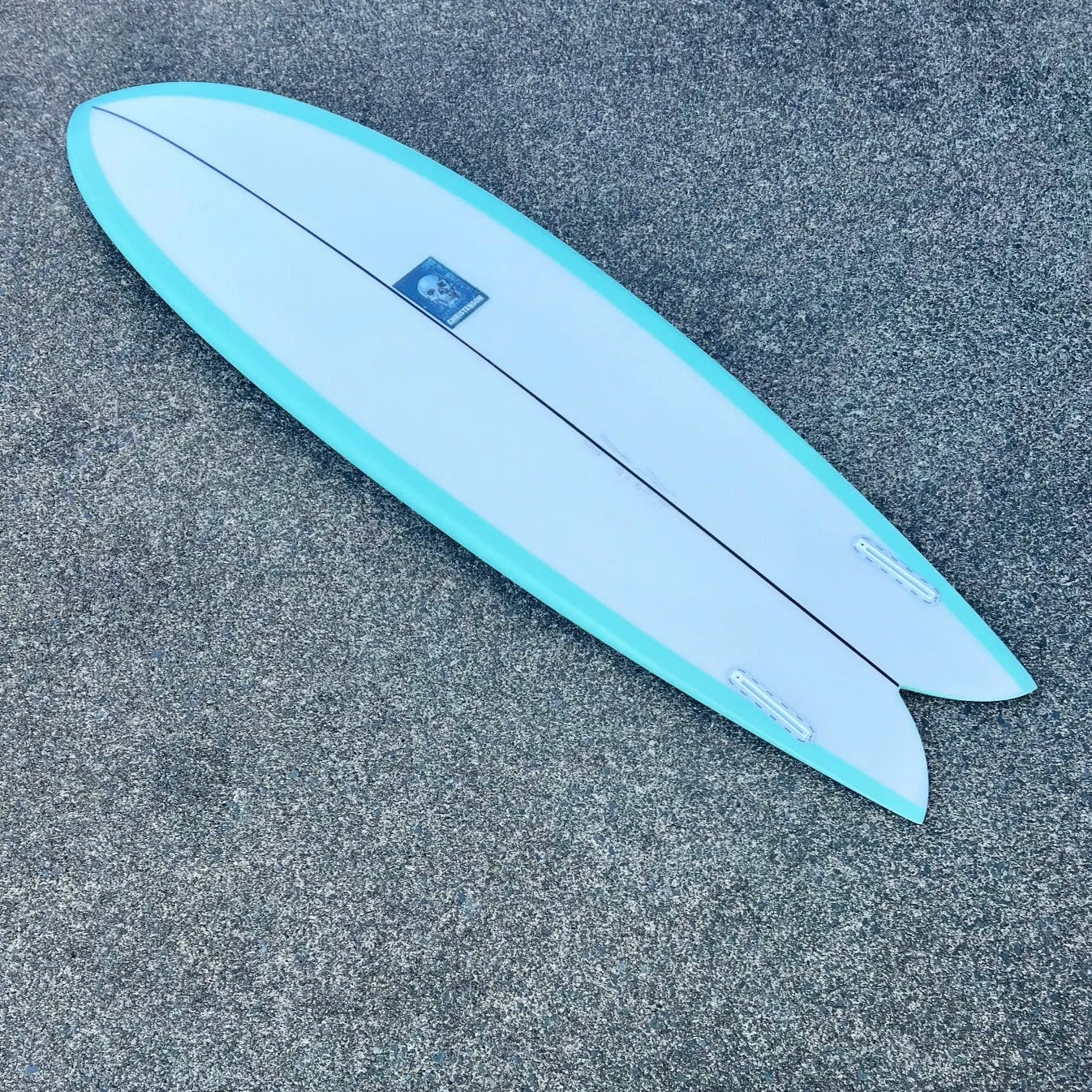 CHRISTENSON LONG PHISH 2.0 MINT GREEN 6'4 SURFBOARD