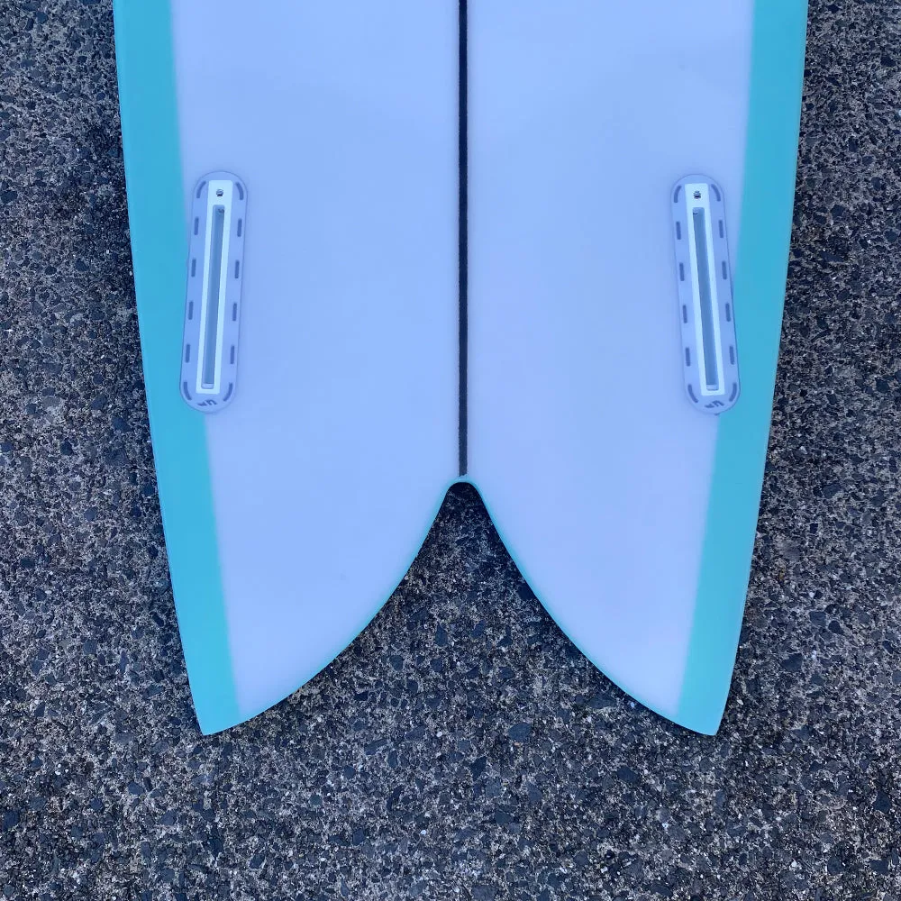 CHRISTENSON LONG PHISH 2.0 MINT GREEN 6'4 SURFBOARD