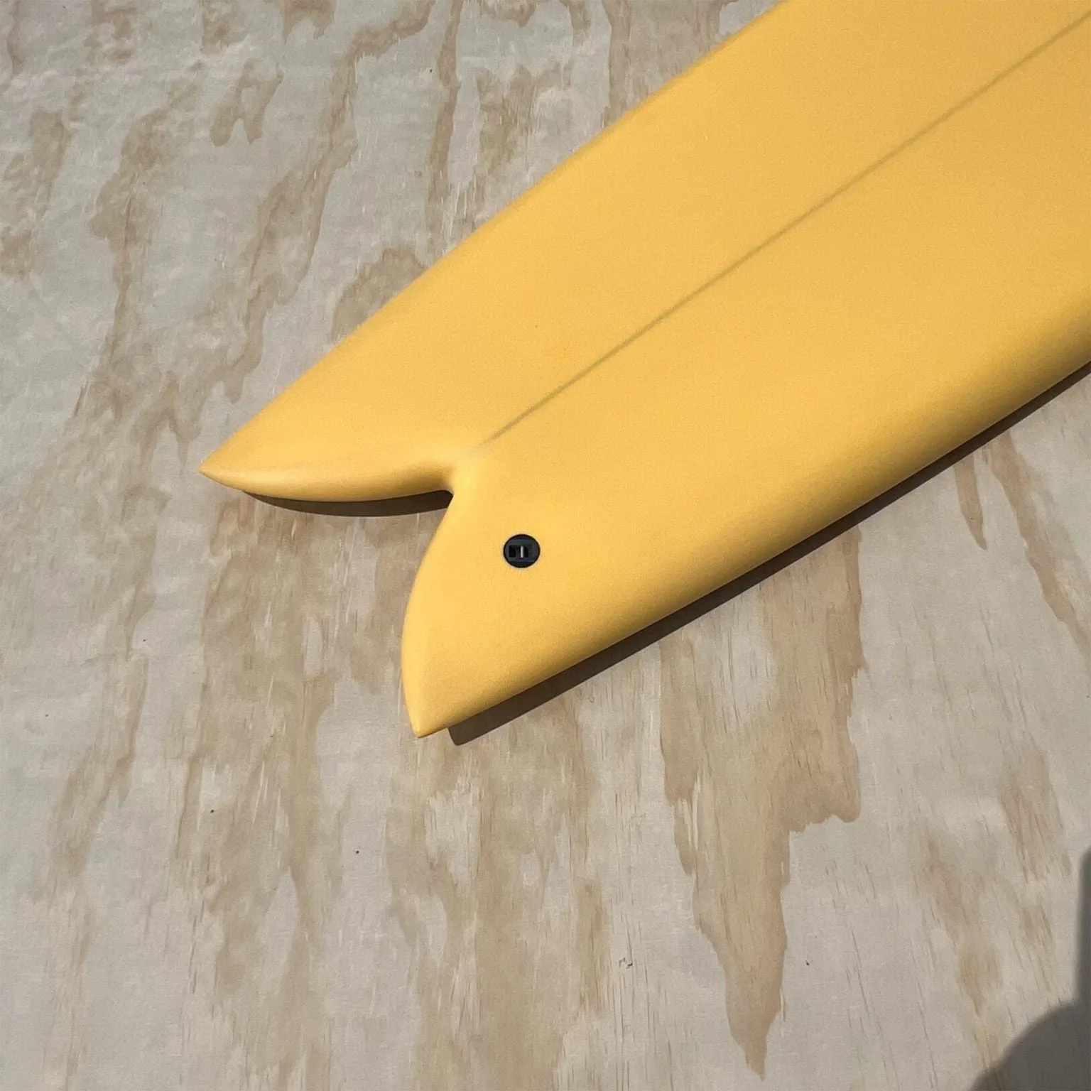 CHRISTENSON LONG PHISH 2.0 MUSTARD YELLOW 6'8 SURFBOARD
