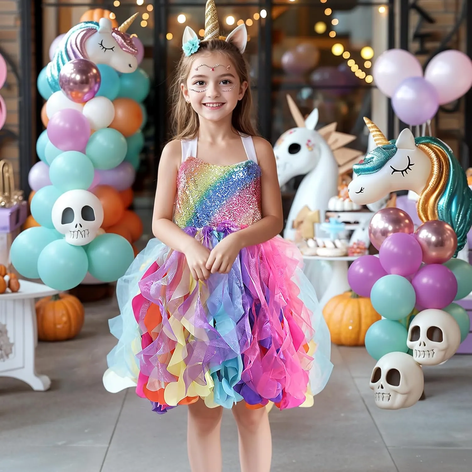 Christmas Tutu Dress for Girls Sequin Tulle Fairy Ball Dresses for Toddler Kid Little Girl Fancy Sparkly Birthday Outfit