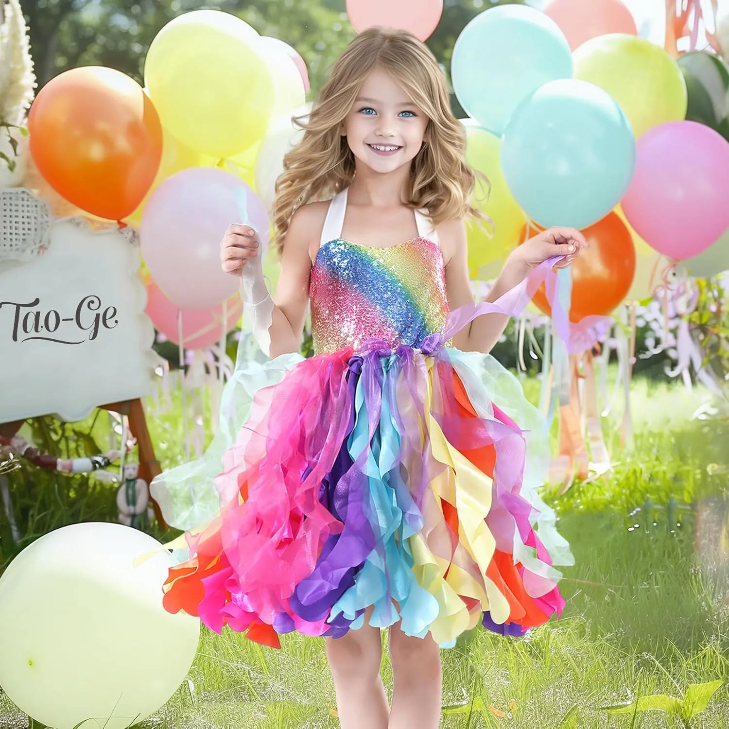 Christmas Tutu Dress for Girls Sequin Tulle Fairy Ball Dresses for Toddler Kid Little Girl Fancy Sparkly Birthday Outfit