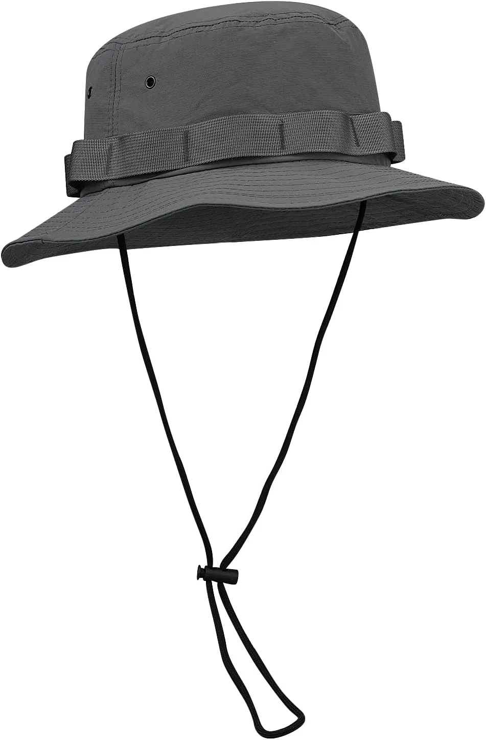 Clakllie Unisex Boonie Hat Bucket Hats with String Wide Brim Hiking Fishing Hat UV Sun Protection Safari Cap Jungle Caps