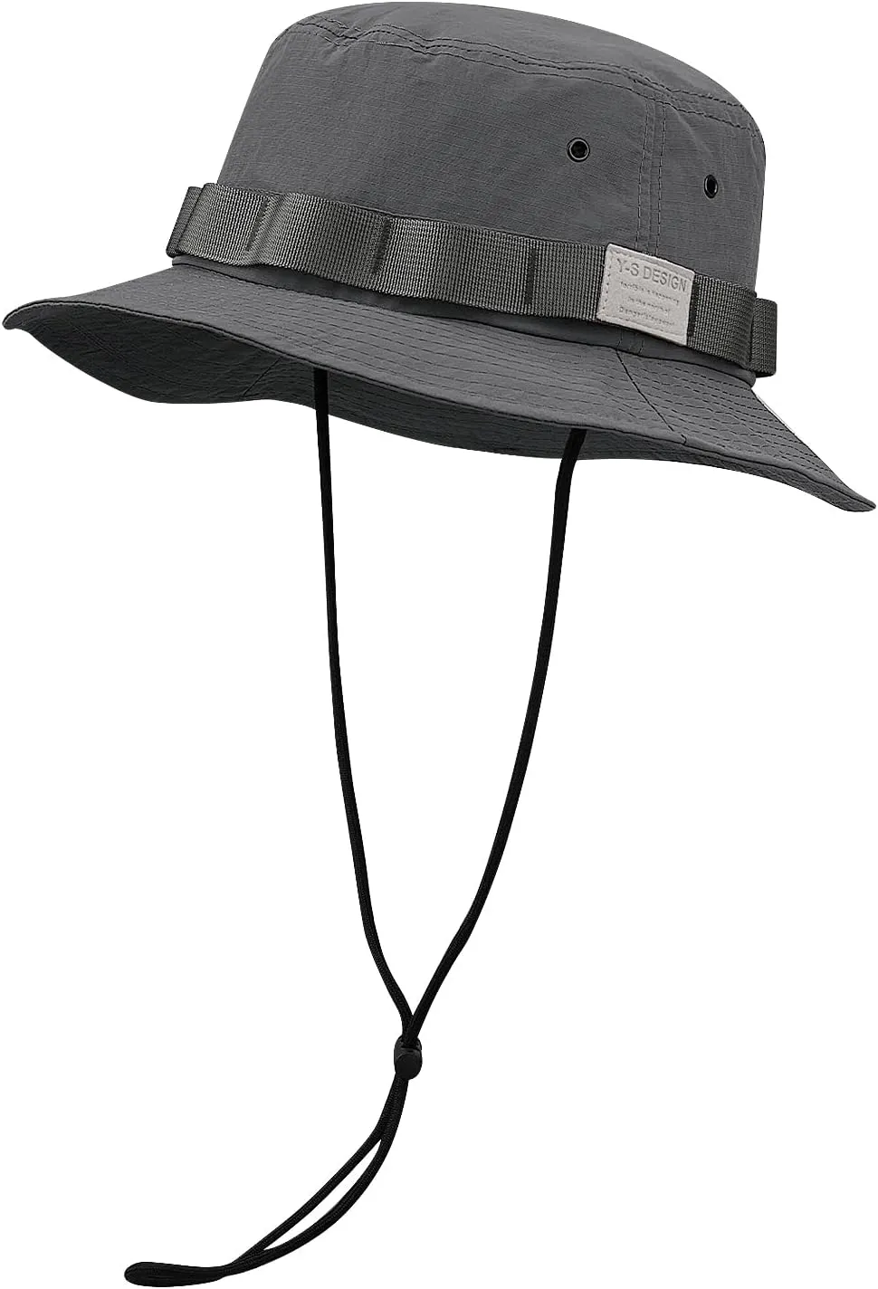 Clakllie Unisex Boonie Hat Bucket Hats with String Wide Brim Hiking Fishing Hat UV Sun Protection Safari Cap Jungle Caps