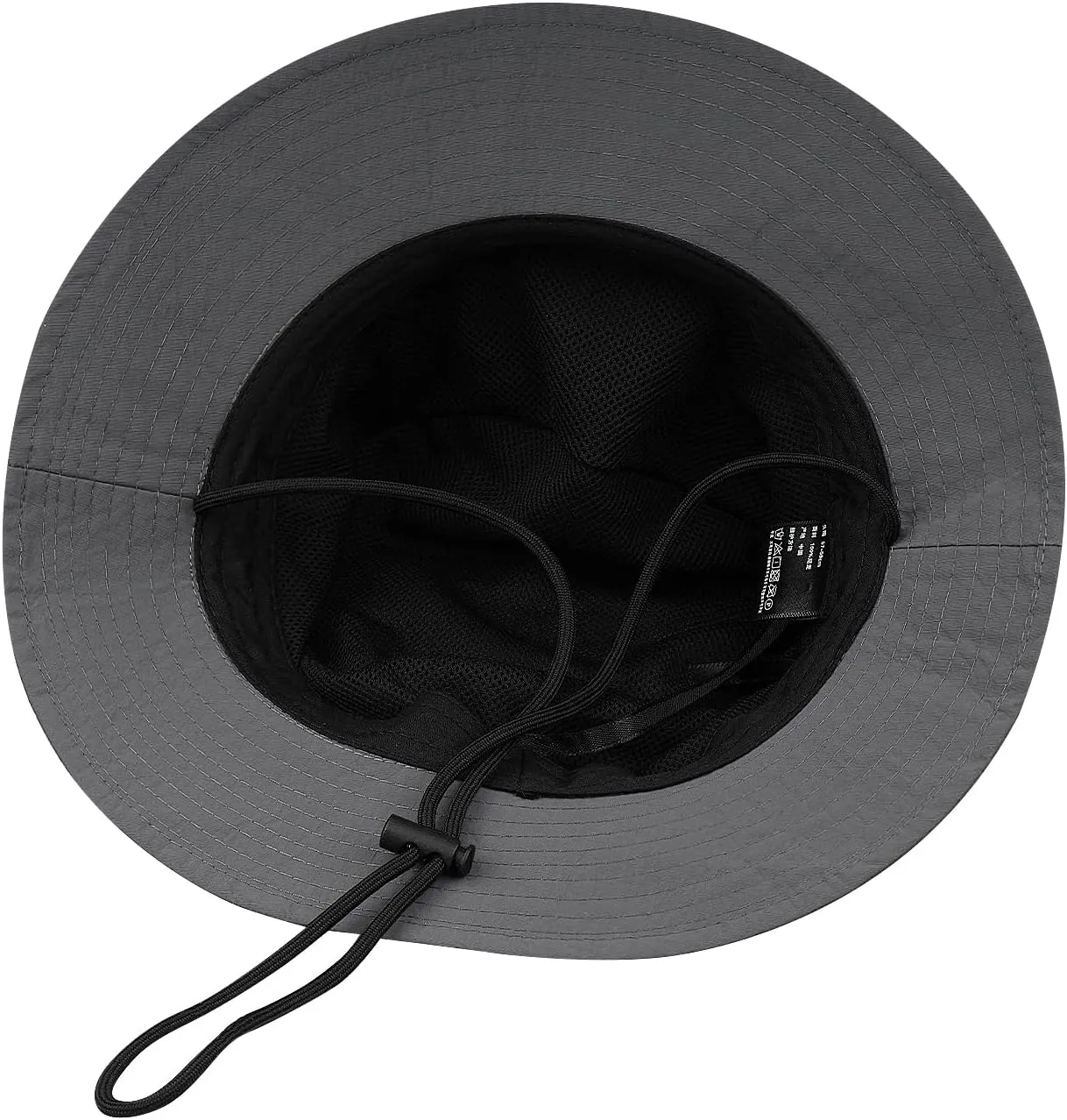 Clakllie Unisex Boonie Hat Bucket Hats with String Wide Brim Hiking Fishing Hat UV Sun Protection Safari Cap Jungle Caps
