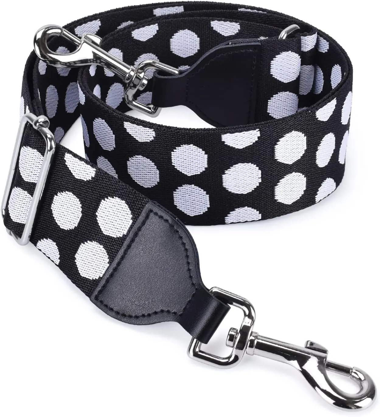 CLOUDMUSIC Handbag Strap Replacement Crossbody Strap Purse Strap With Silver Clips For Women Girls