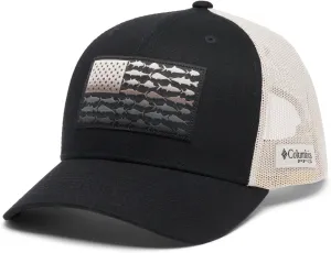 Columbia Unisex-Adult Pfg Fish Flag Mesh Snap Back