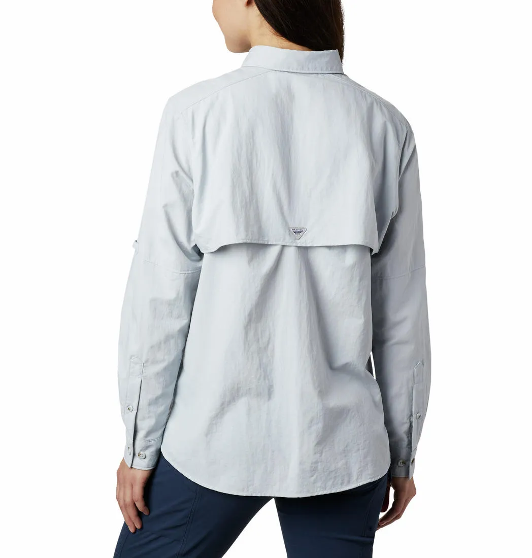 Columbia Women Grey Columbia Women Bahama Long Sleeve Shirt