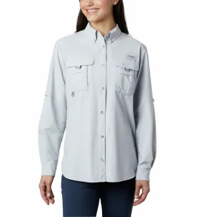 Columbia Women Grey Columbia Women Bahama Long Sleeve Shirt
