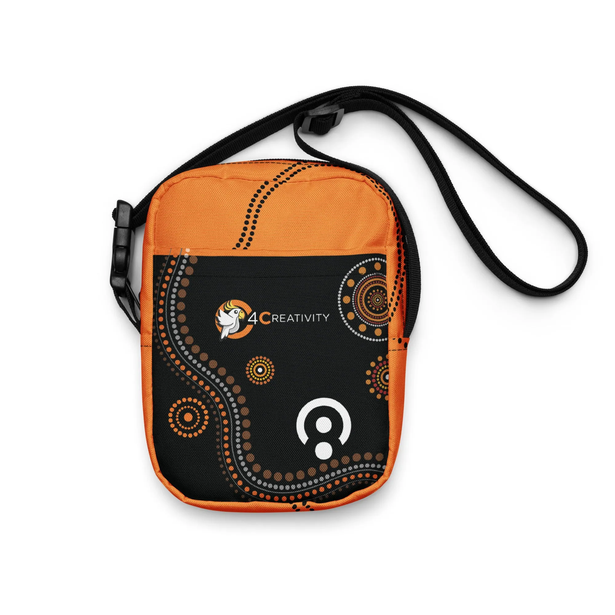 Contemporary Aboriginal Art Utility Crossbody Bag