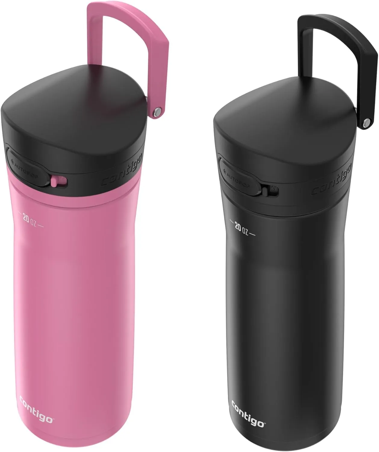 Contigo Jackson Chill 2.0 Water Bottle with AUTOPOP Lid, 20 oz, 2-Pack