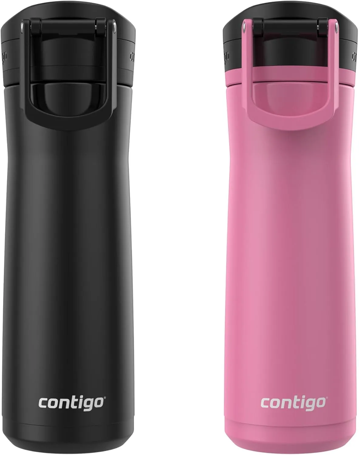 Contigo Jackson Chill 2.0 Water Bottle with AUTOPOP Lid, 20 oz, 2-Pack