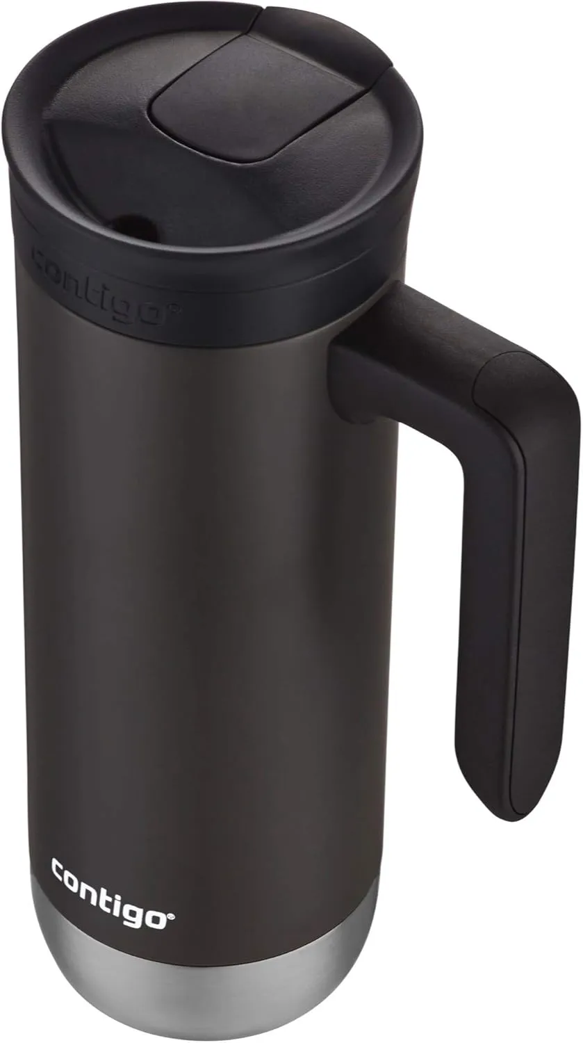 Contigo Superior 2.0 Stainless Steel Travel Mug with Handle with SNAPSEAL Lid, 20oz.