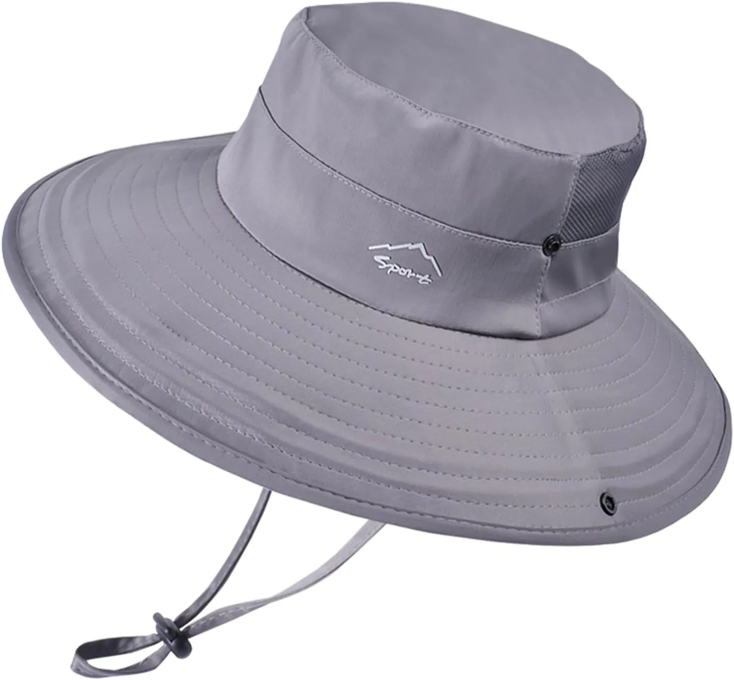 Cooling Sun Hat for Men Women,Wide Brim Bucket Hat Foldable Boonie Hat for Fishing Hiking Garden Safari Beach