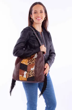 Cowhide Handbag B362