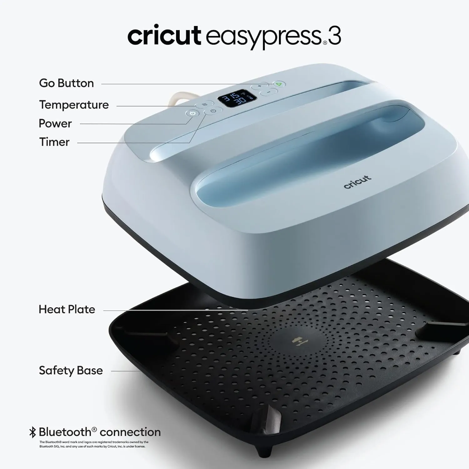 Cricut Explore 4 and Easy Press 3 Machine Combo Bundle - Craft Cutting Machine with Heat Press Machine (9 in x 9 in) and Iron-on Materials for DIY T-shirts, Tote Bags and Hoodies, Sublimation Projects