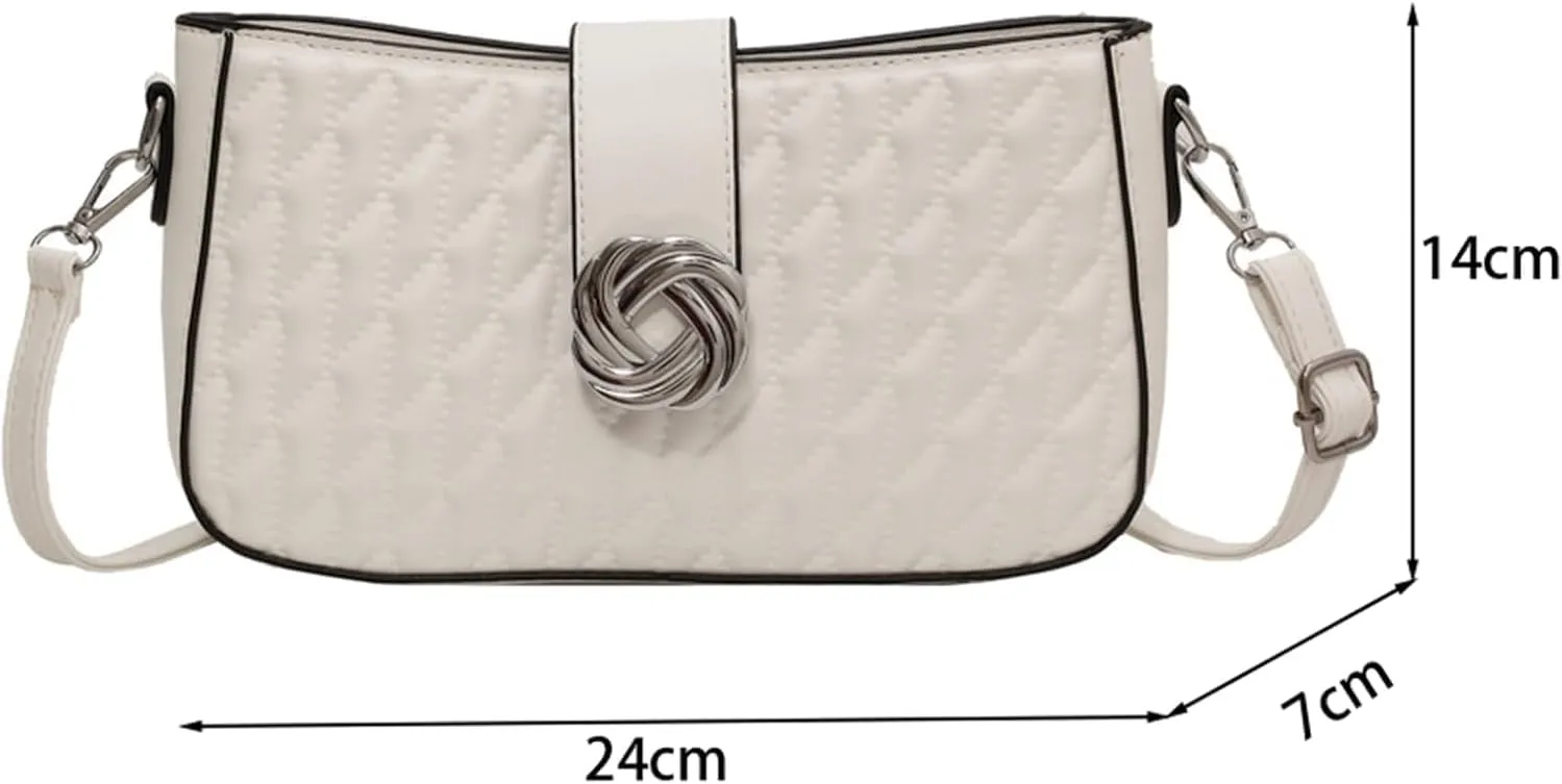 Crossbody Bags for Women Small Purse PU Leather Shoulder Bag Trendy Handbag Satchel Evening Bag