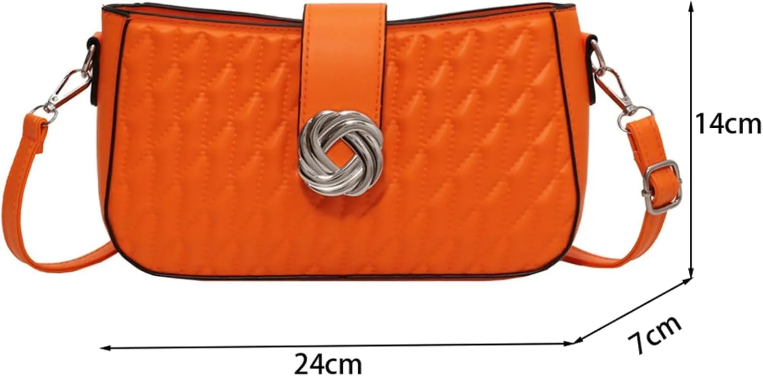 Crossbody Bags for Women Small Purse PU Leather Shoulder Bag Trendy Handbag Satchel Evening Bag