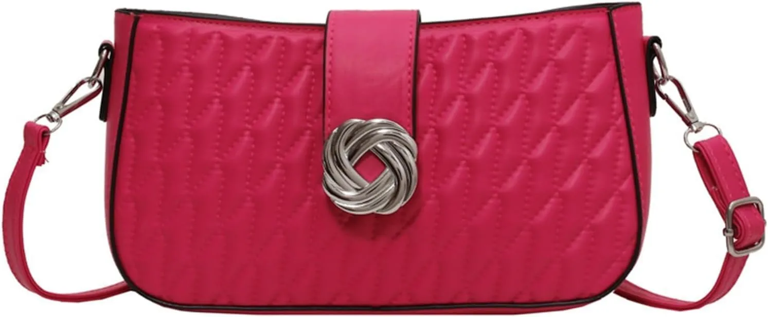 Crossbody Bags for Women Small Purse PU Leather Shoulder Bag Trendy Handbag Satchel Evening Bag