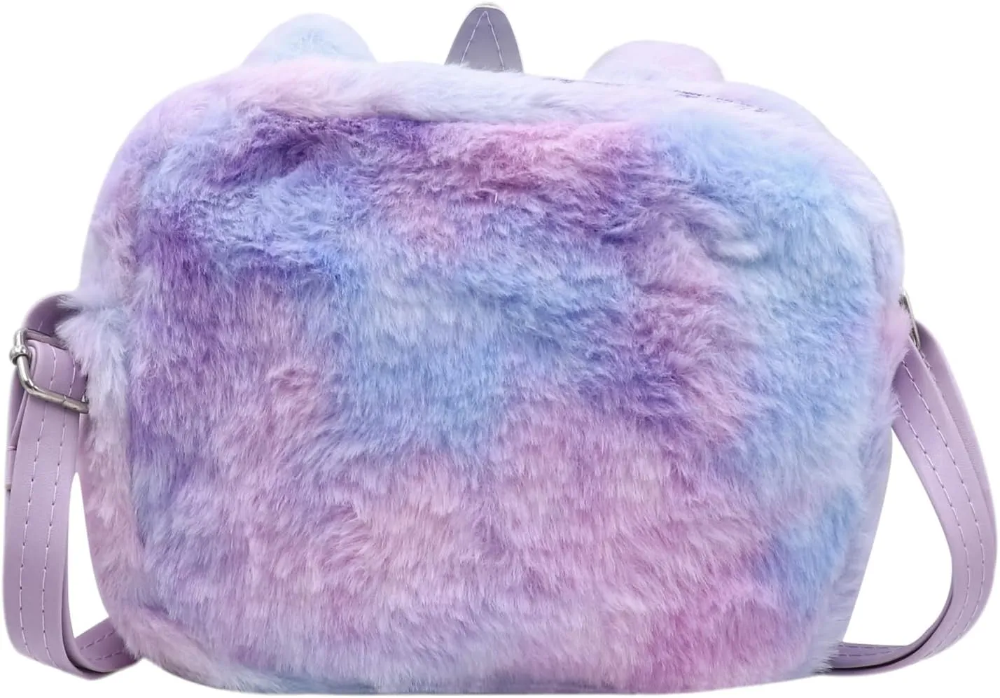 Cute Unicorn Crossbody Purse Pink Fluffy Satchel Shoulder Bag Animal Plush Messenger Bag Kawaii Purse Unicorn Gift