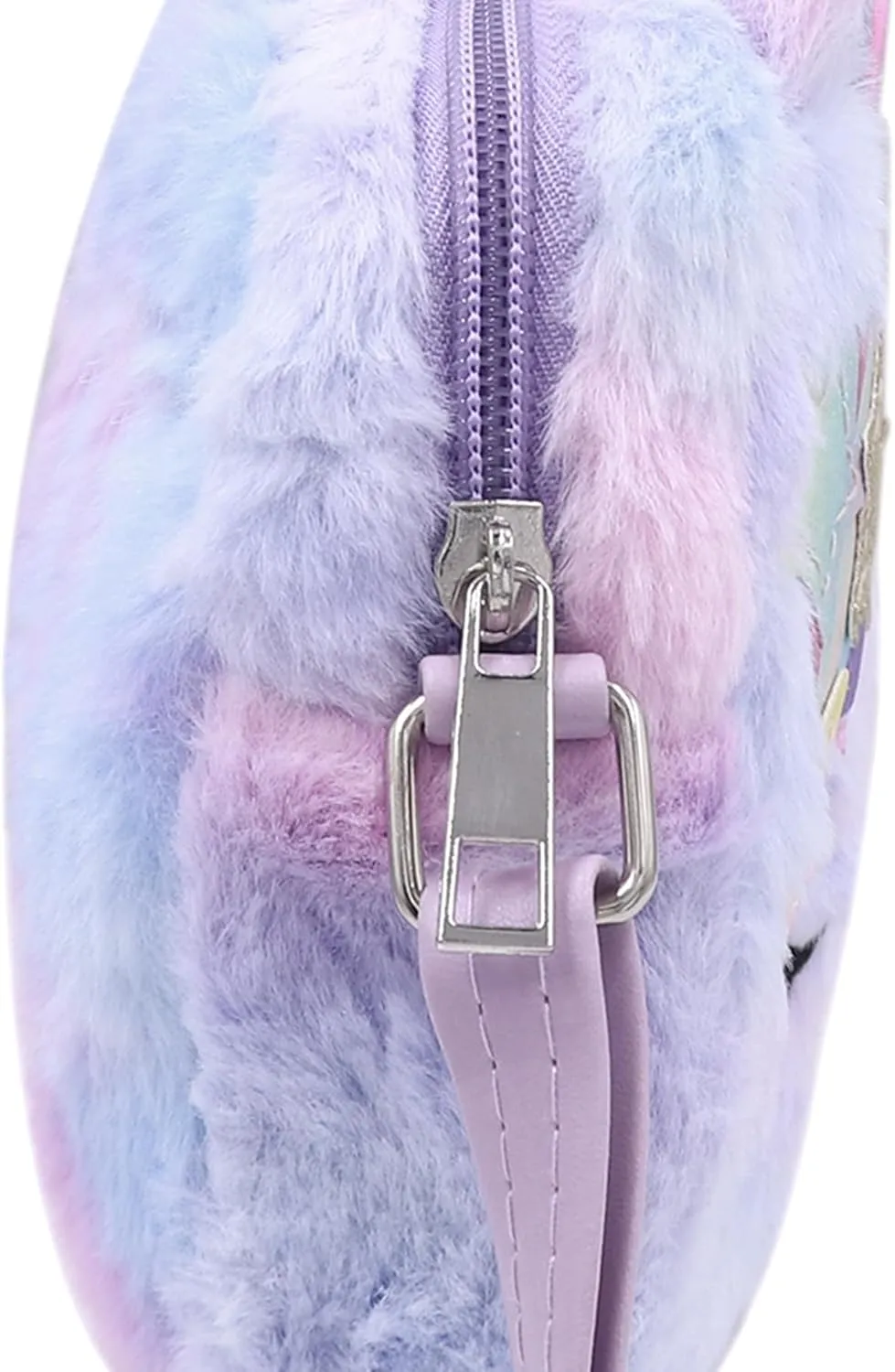 Cute Unicorn Crossbody Purse Pink Fluffy Satchel Shoulder Bag Animal Plush Messenger Bag Kawaii Purse Unicorn Gift