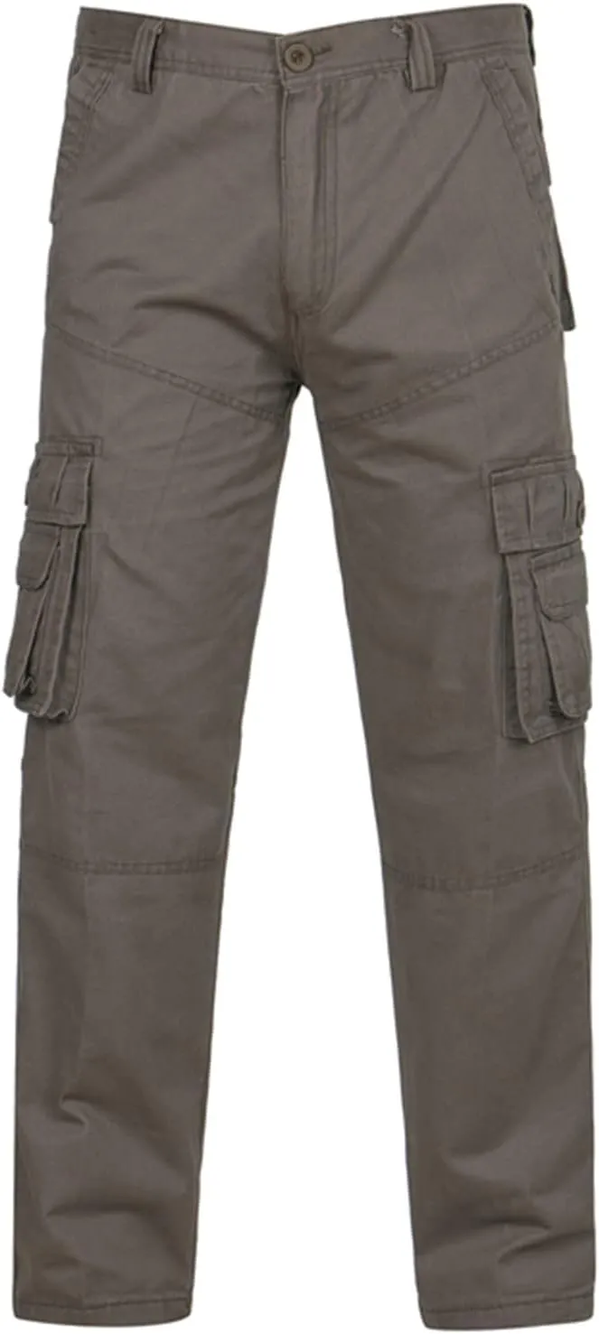 Dademeo Tactical Cargo Pants for Men Stretch Relaxed Fit Outdoor Work Pants Military Ripstop Casual Combat Assault Trousers
