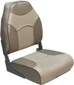 Deck Mate Economy High Back Folding Seat