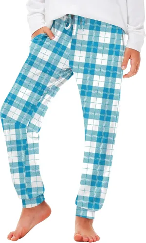 Deerose 4th of July Patriotic Pants American Flag Drawstring Sweatpants with Pockets 5-14 Years