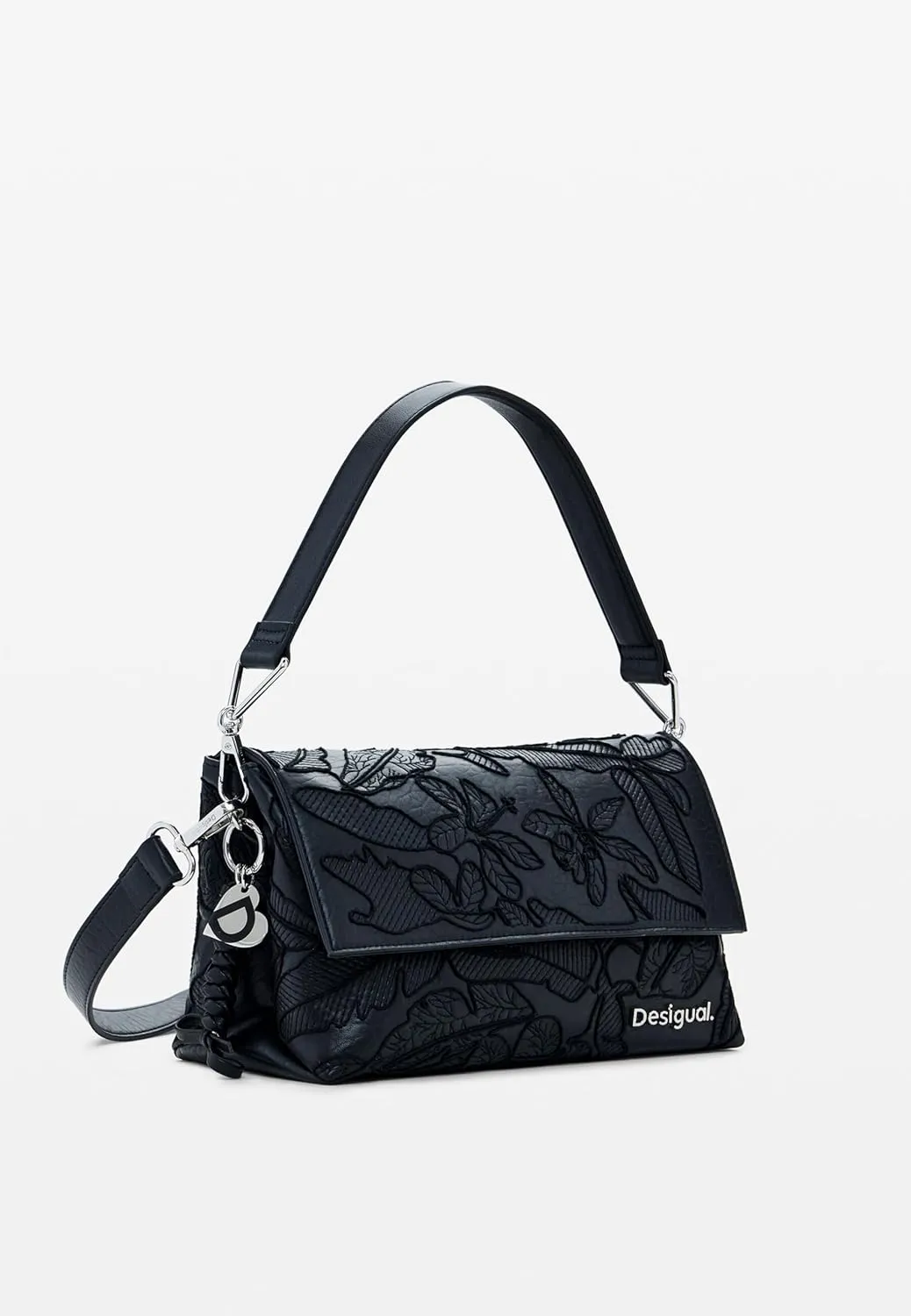Desigual Medium Embroidered Crossbody Bag