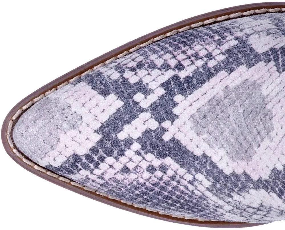 Dingo Stay Sassy Snake Suede