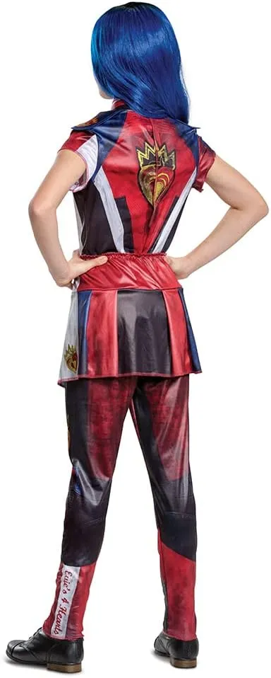 Disguise Disney Evie Descendants 3 Classic Girls' Costume, Red