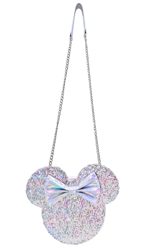 Disney X LASR Exclusive Minnie Holographic Sequin Crossbody Bag