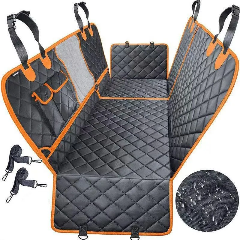 Dog Car Seat Cover for Mitsubishi Mirage 2013-2019, Dog Hammock for Car Back Seat, Waterproof Nonslip Car Boot Protector Blanket, Car Back Seat Cover Dog Car Seat Cover Blanket,A