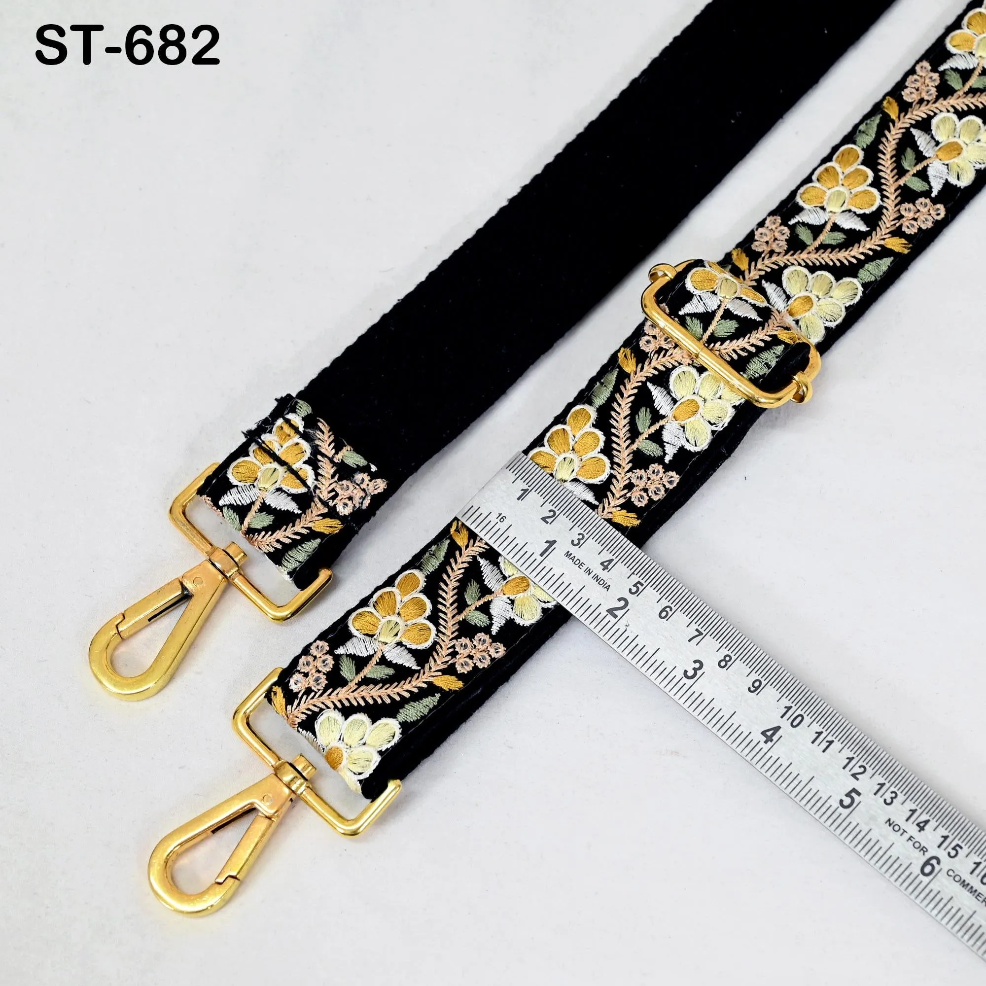 Embroidered Purse Strap Crossbody Strap for Purses Boho Bag Strap Embroidery Replacement Strap Guitar Strap Handbag Strap gift for Mother