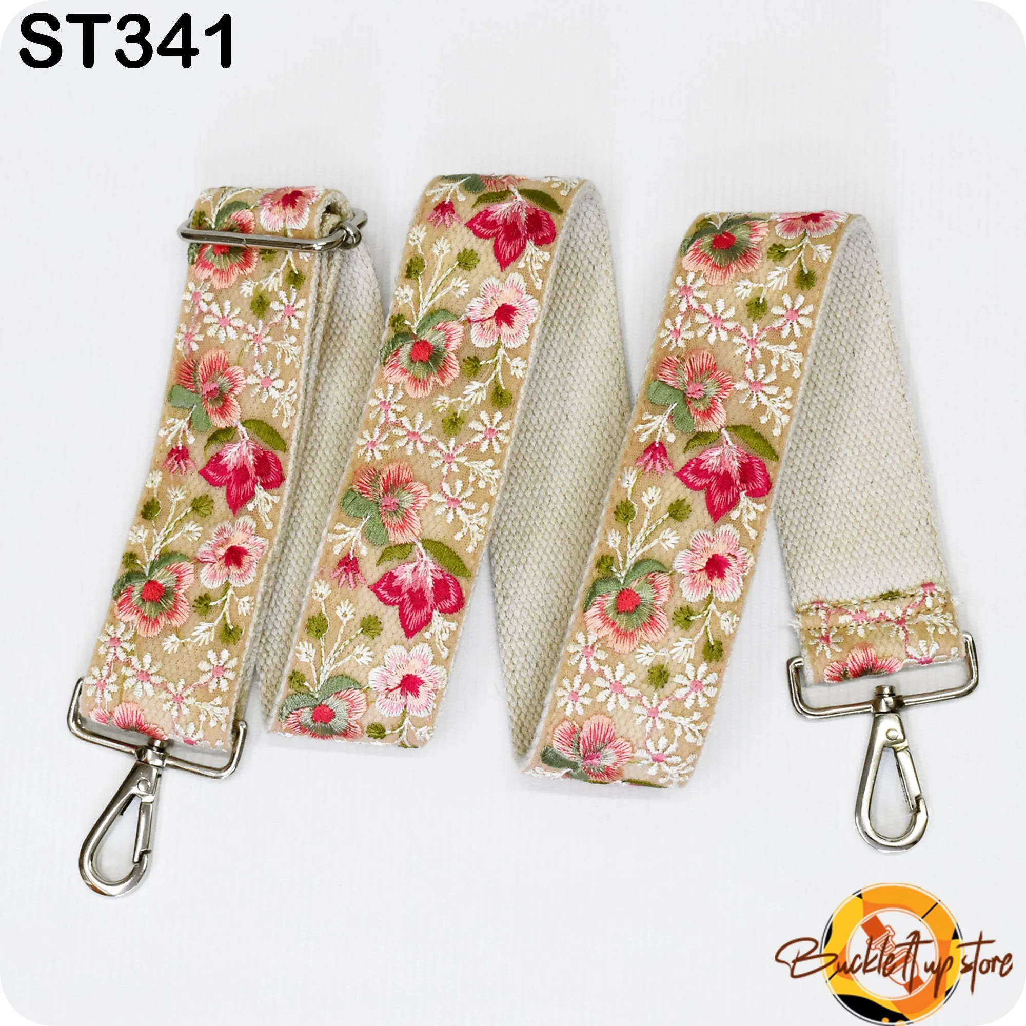 Embroidered Purse Strap Crossbody Strap for Purses Boho Bage Strap Embroidery Replacement Strap Boho Guitar Strap Handbag Strap gift for her