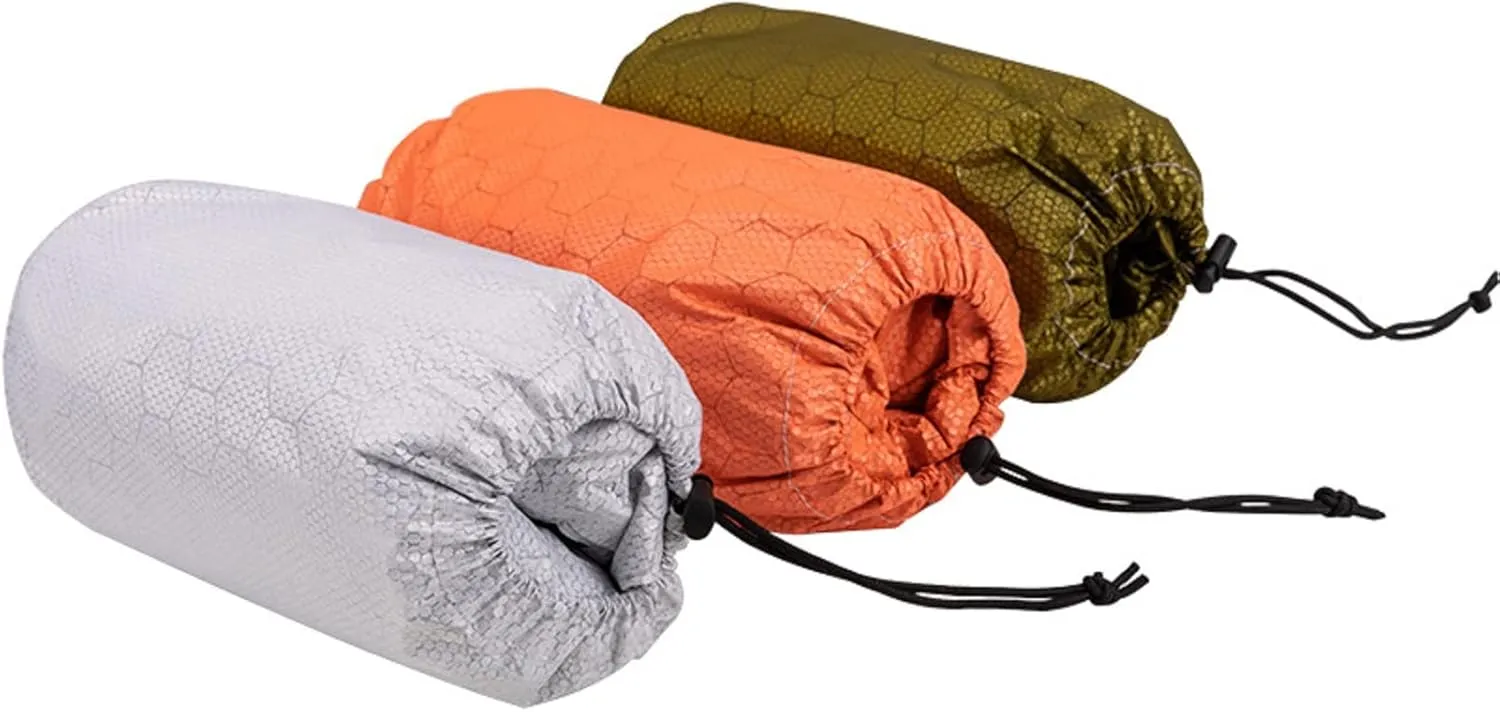 Emergency Sleeping Bag Lightweight Waterproof Thermal Bivy Sack Cover Blanket Heat Retention Shelter Survival Kit for Hiking, Camping, Hunting, Fishing