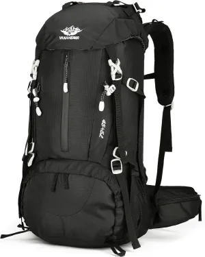 Esup 50L Hiking Backpack Men Camping Backpack with rain cover 45l 5l Lightweight Backpacking Backpack Travel Backpack