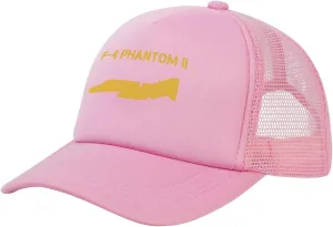 F-4 Phantom Ii Bucket Hat Mesh Back Cover Men Women Adjustable Baseball Trucker Hat
