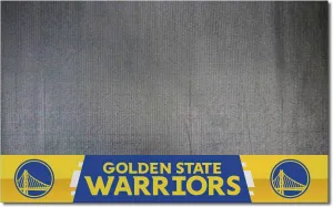 FANMATS 14204 NBA Golden State Warriors Grill Mat
