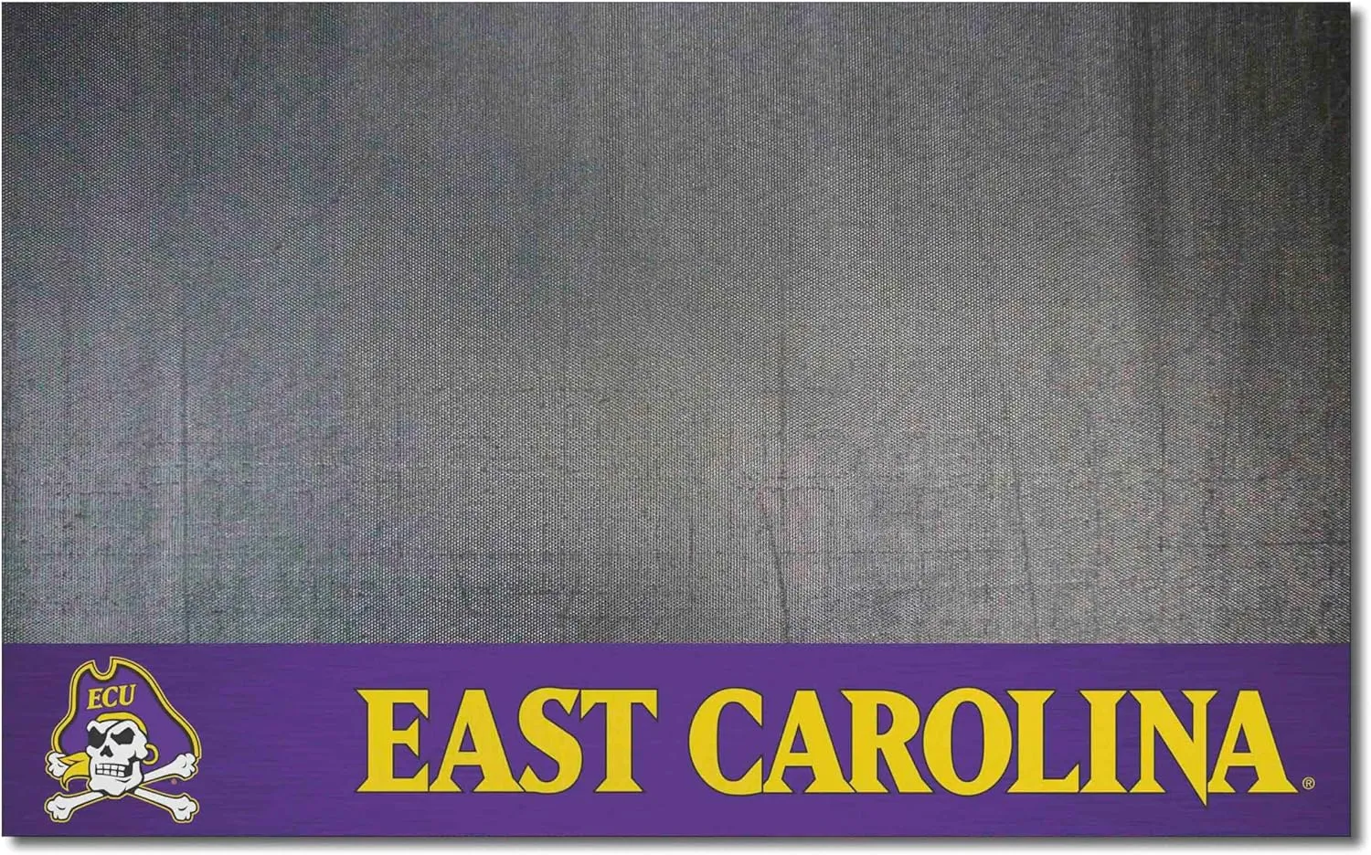 FANMATS 21627 East Carolina Pirates Vinyl Grill Mat - 26in. x 42in. - Deck Patio Protective Mat | Oil, flame, and UV resistant