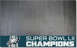 FANMATS 22021 Team Color 26"x42" Philadelphia Eagles Super Bowl Lii Champions Grill Mat
