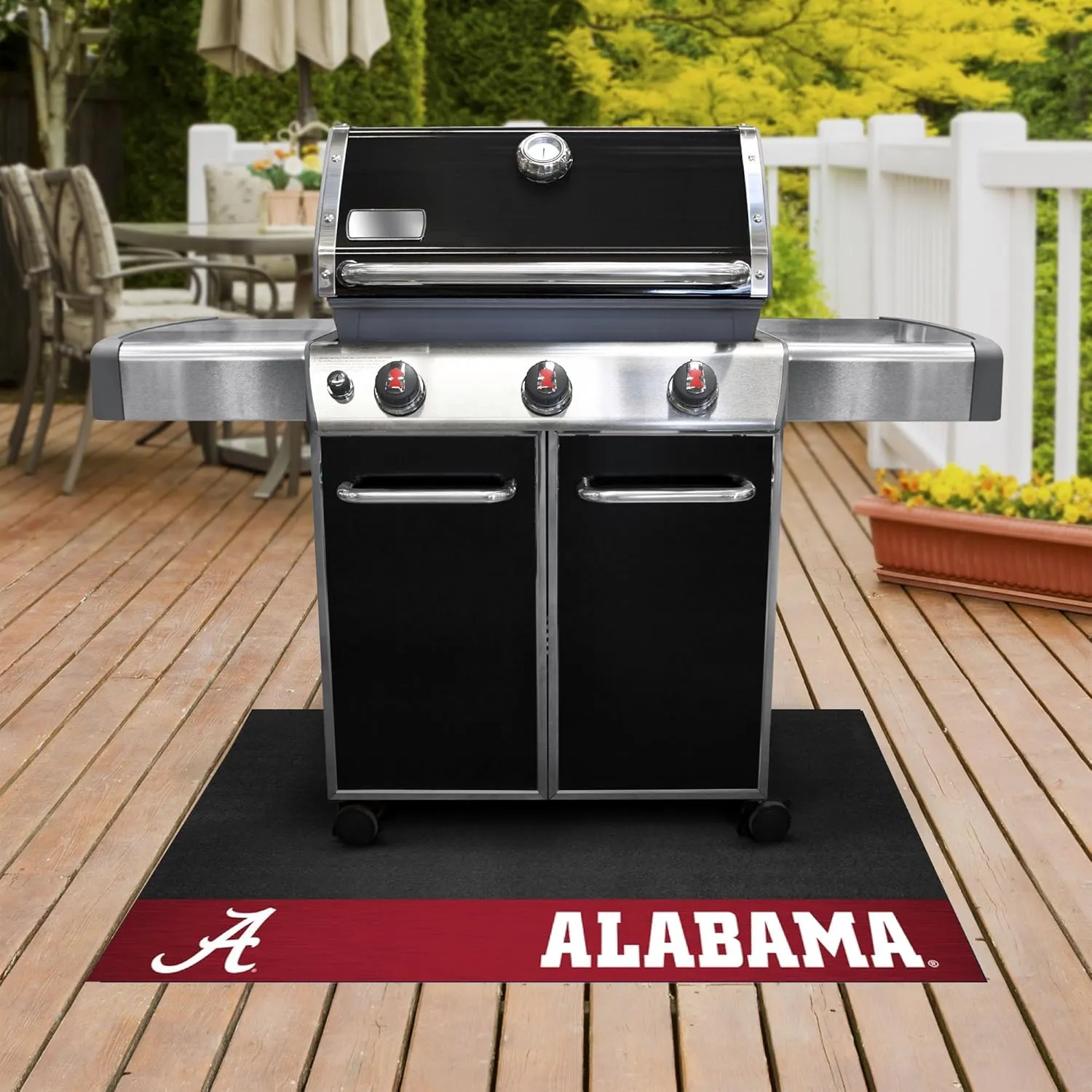FANMATS NCAA Unisex-Adult Grill Mat