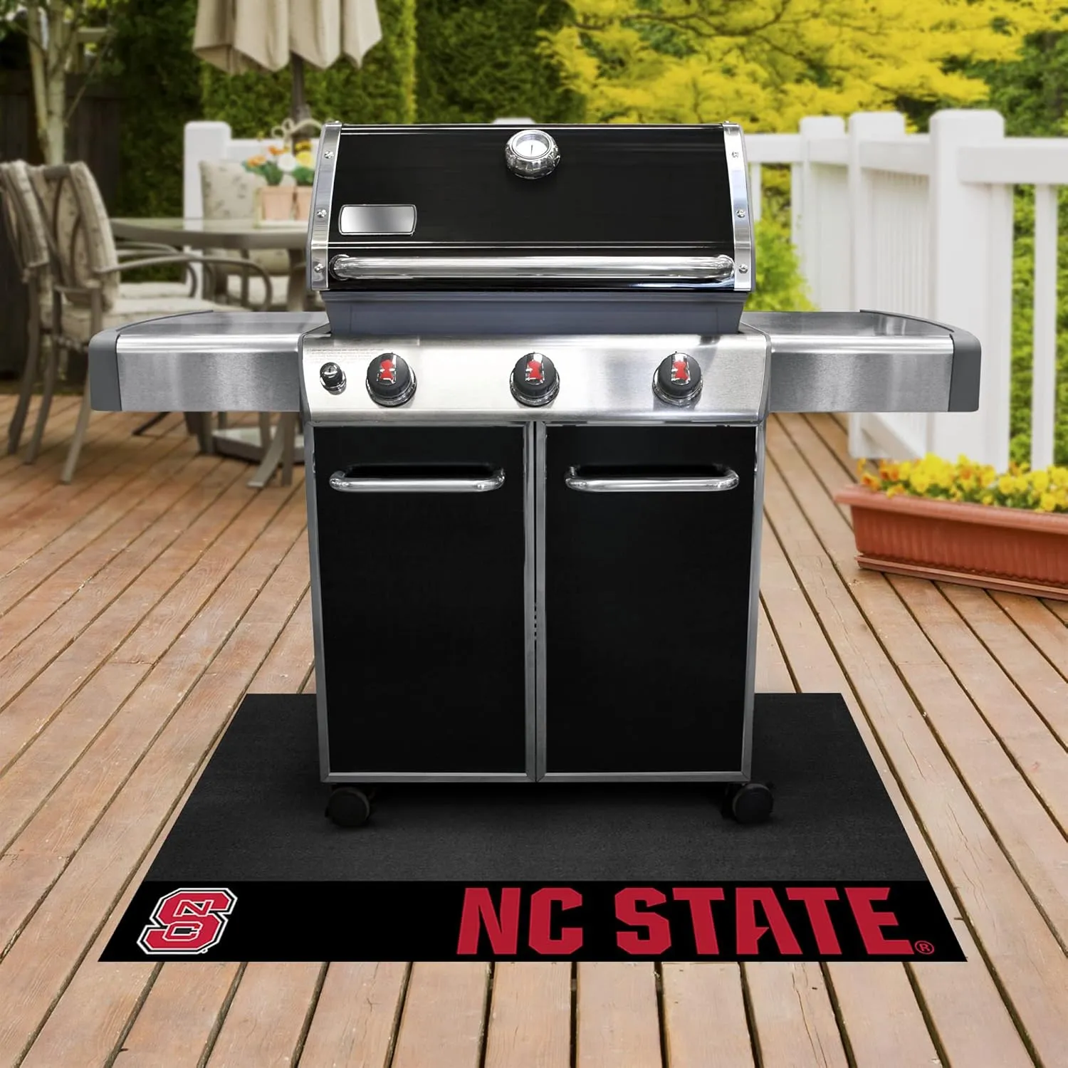 FANMATS NCAA Unisex-Adult Grill Mat