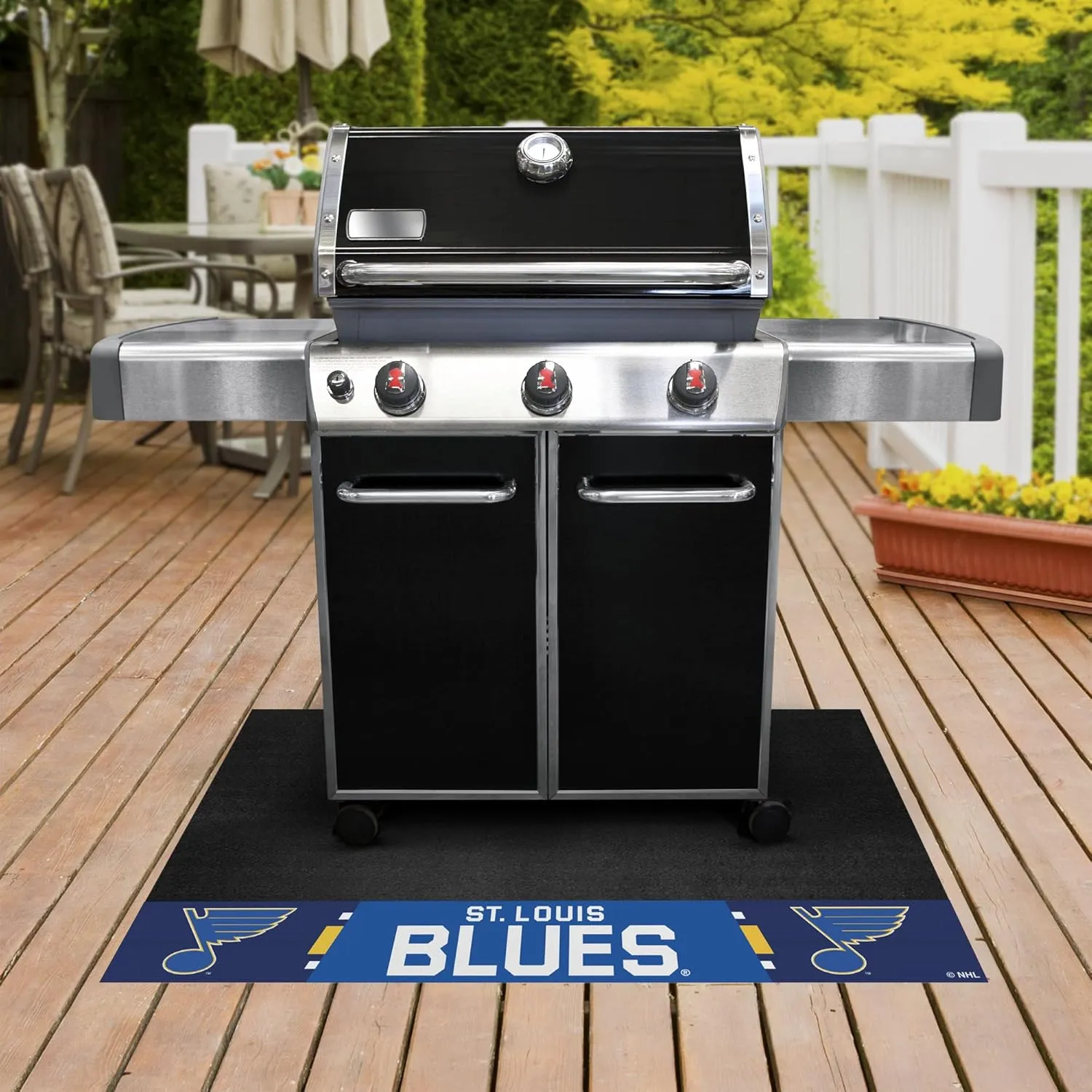 Fanmats NHL Unisex-Adult Grill Mat