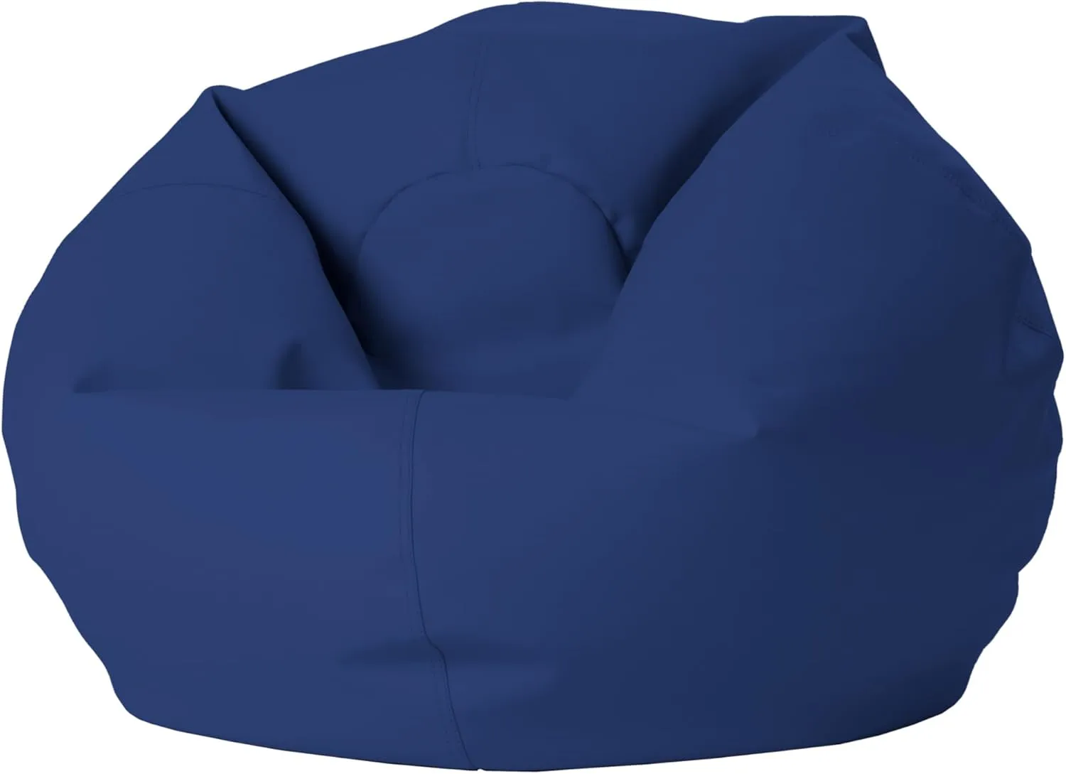 FDP 30" Vinyl Bean Bag Chair, Furniture for Kids and Teens, Perfect for Reading, Playing Video Games or Relaxing - Eclipse