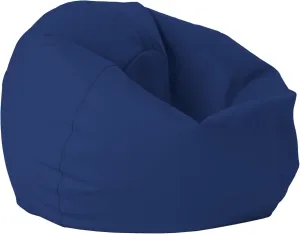 FDP 30" Vinyl Bean Bag Chair, Furniture for Kids and Teens, Perfect for Reading, Playing Video Games or Relaxing - Eclipse