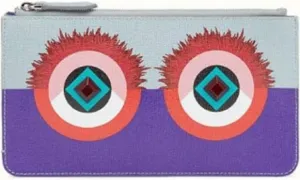 FENDI Powder Multi Color Crayons Leather Calf Beauty Case Pouch 8M0341-88E