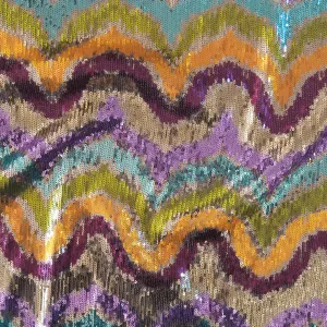 Festival Zigzag Sequin Fabric