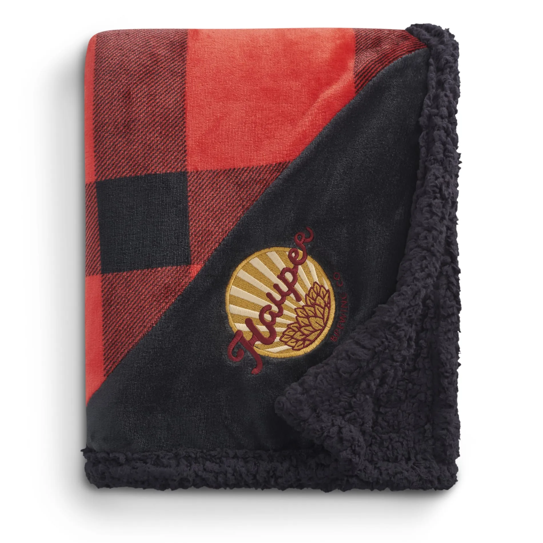 Field & Co.® Buffalo Plaid Sherpa Blanket