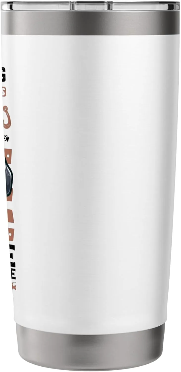 Fishing and Alpine Dachsbracke Stainless Steel Insulated Tumbler